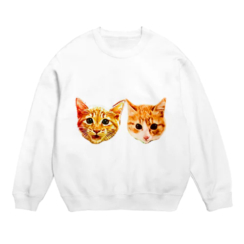 金ちゃん三太くん Crew Neck Sweatshirt