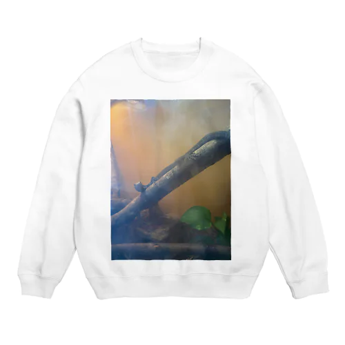 コバルトツリーモニター1 Crew Neck Sweatshirt