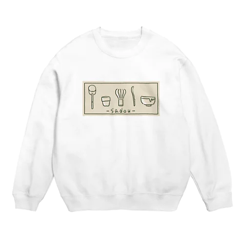 茶道好き Crew Neck Sweatshirt