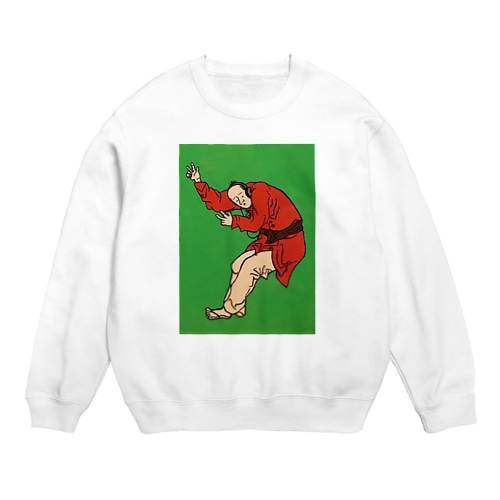 らっぷ男 Crew Neck Sweatshirt