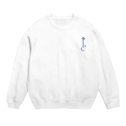 津軽三味線【極光】 Crew Neck Sweatshirt