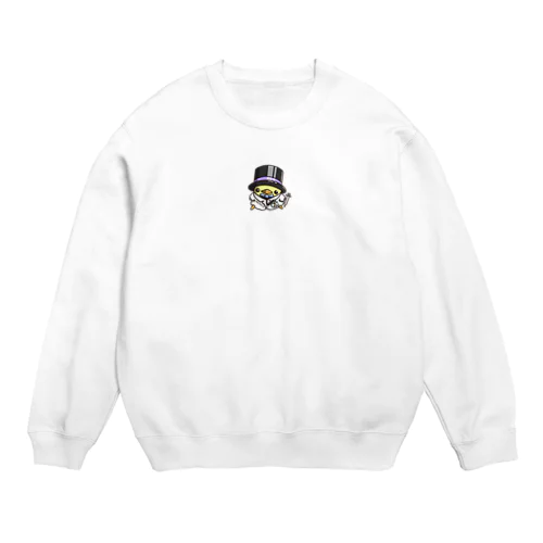 Dr. ひよこ男爵 Crew Neck Sweatshirt