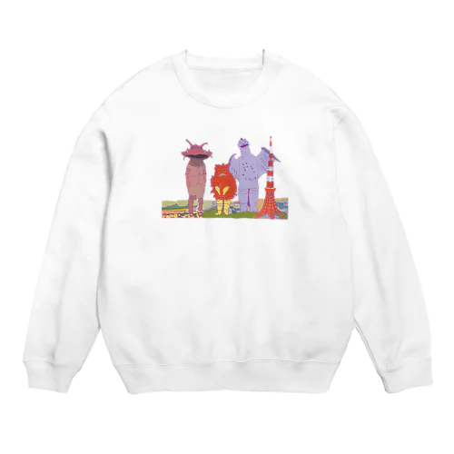 monsters Crew Neck Sweatshirt