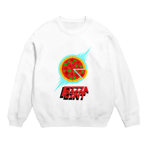 Pizza Point Crew Neck Sweatshirt