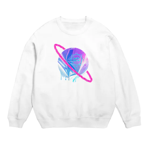 Melty Saturn Crew Neck Sweatshirt