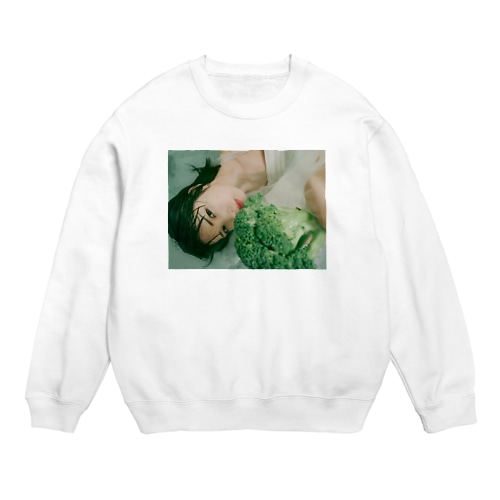 ブロッコリーと私 Crew Neck Sweatshirt