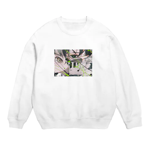 おめめ Crew Neck Sweatshirt