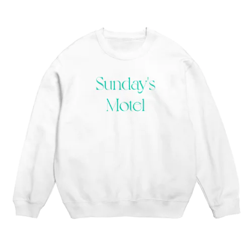 Sunday's Motel LOGO Crew Neck Sweatshirt