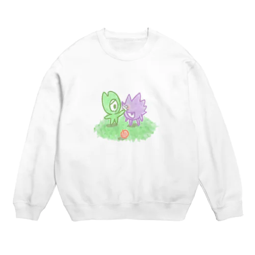 べべつにいたくねぇし Crew Neck Sweatshirt