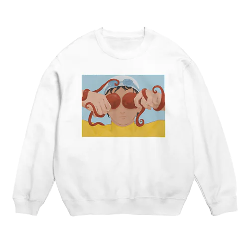 たこ Crew Neck Sweatshirt