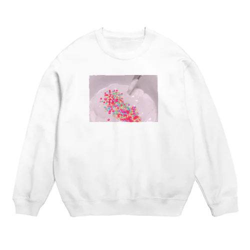 カラフル天の川 Crew Neck Sweatshirt