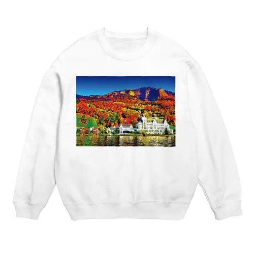 スイス 秋のヴィッツナウ Crew Neck Sweatshirt