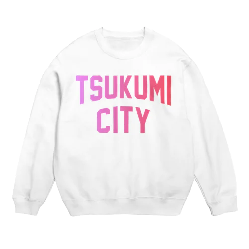 津久見市 TSUKUMI CITY Crew Neck Sweatshirt