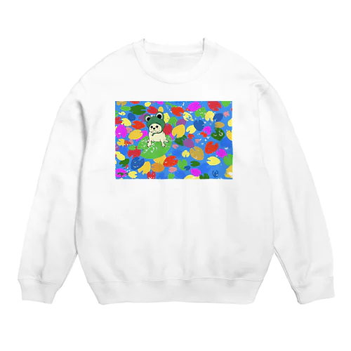 フレブルカエル Crew Neck Sweatshirt