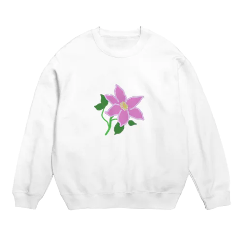 flower F-1 Crew Neck Sweatshirt