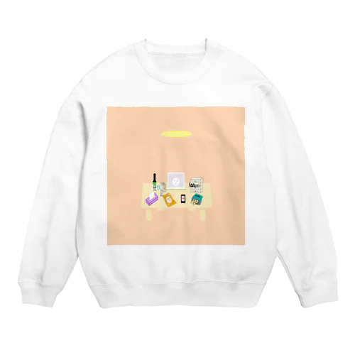 風呂上がりの夜 Crew Neck Sweatshirt