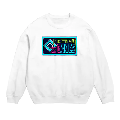 Q'zRETROGAMES Crew Neck Sweatshirt