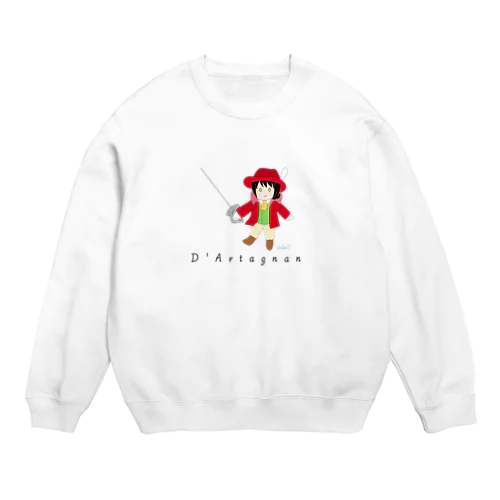 義賊狩りの猫 ダルタニャン(演: 寝屋川小希亜) Crew Neck Sweatshirt