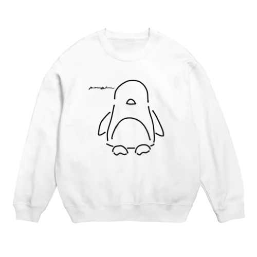 ゆるいぺんぎん Crew Neck Sweatshirt