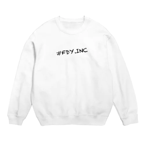 #FDY.INC_black Crew Neck Sweatshirt