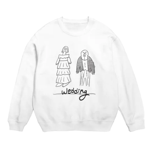 Wedding (スウェット) Crew Neck Sweatshirt