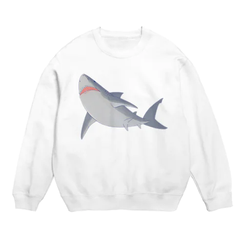 サメサメパニック Crew Neck Sweatshirt