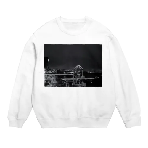 dark night  Crew Neck Sweatshirt