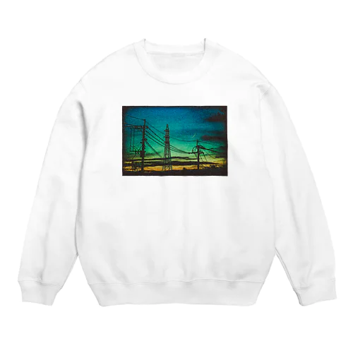 えも Crew Neck Sweatshirt