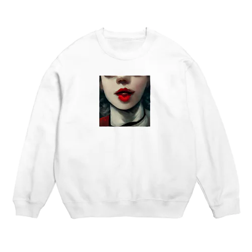 唇 Crew Neck Sweatshirt