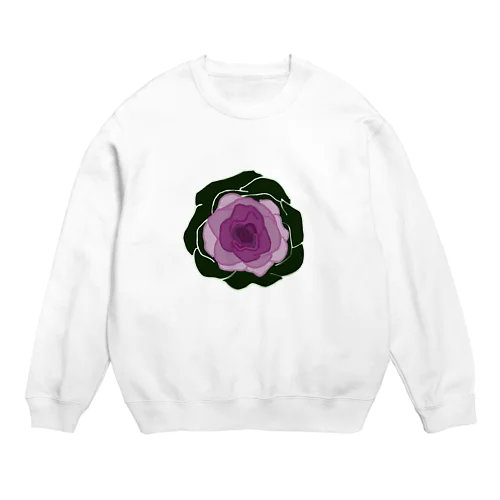 flowering kale 1 Crew Neck Sweatshirt