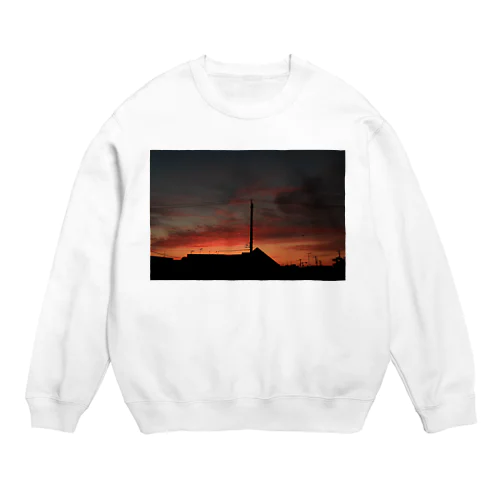 夕暮れ Crew Neck Sweatshirt