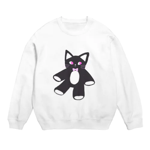 おすましキャット Crew Neck Sweatshirt