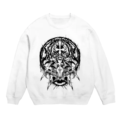 聖痕　黒 Crew Neck Sweatshirt