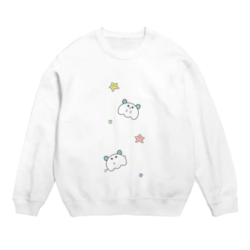 降り注ぐもどきとほし Crew Neck Sweatshirt