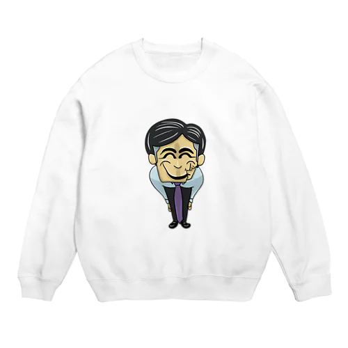 作り笑い Crew Neck Sweatshirt