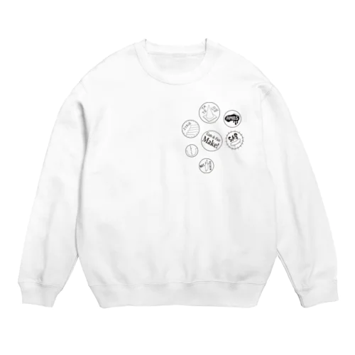 skateboarding Crew Neck Sweatshirt