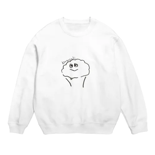 ぶろっこり Crew Neck Sweatshirt