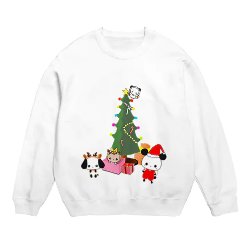 マスターと二人の見習生クリスマスデザイン Crew Neck Sweatshirt