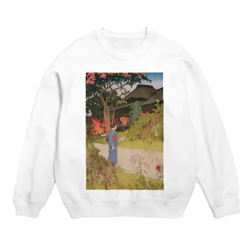 百花園の秋 Crew Neck Sweatshirt