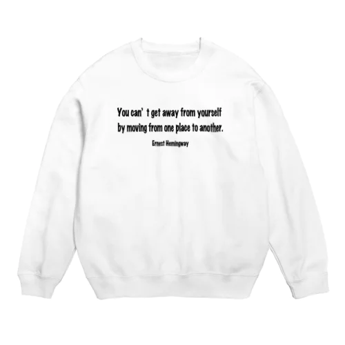 ハートに刺さった言葉たちNO1 Crew Neck Sweatshirt