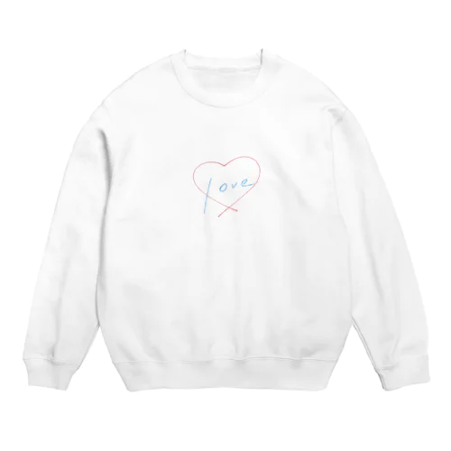 愛 Crew Neck Sweatshirt