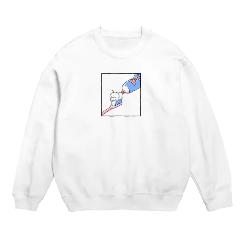 歯みがき粉ぷり Crew Neck Sweatshirt