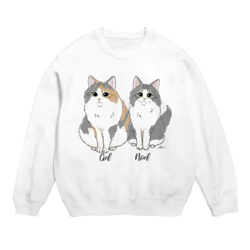 シエル、ノエル Crew Neck Sweatshirt
