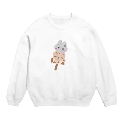 おでん〜うさぎ柄〜 Crew Neck Sweatshirt