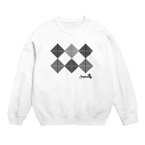 ..Yourself 　◇ｸﾞﾚｰ系 Crew Neck Sweatshirt