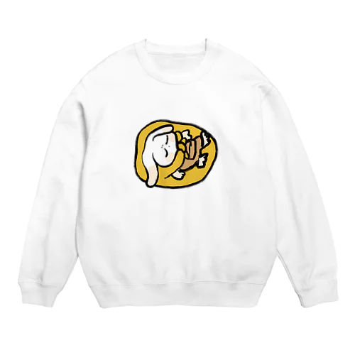 リスコーン星人　おやすみ Crew Neck Sweatshirt