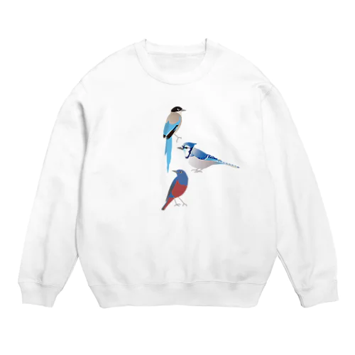 I love blue birds 5 -2 Crew Neck Sweatshirt