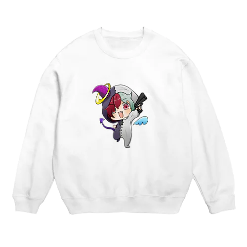 ゆらふグッズ Crew Neck Sweatshirt