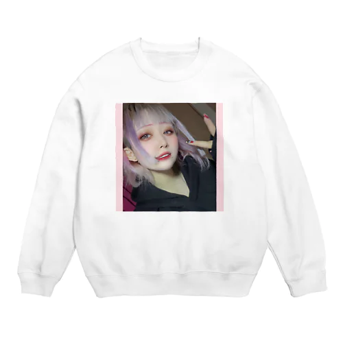 れれぱにゃグッズ Crew Neck Sweatshirt