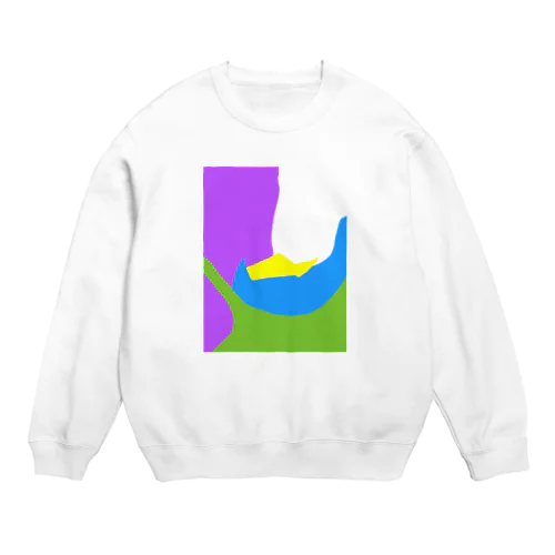 意味ありげ Crew Neck Sweatshirt